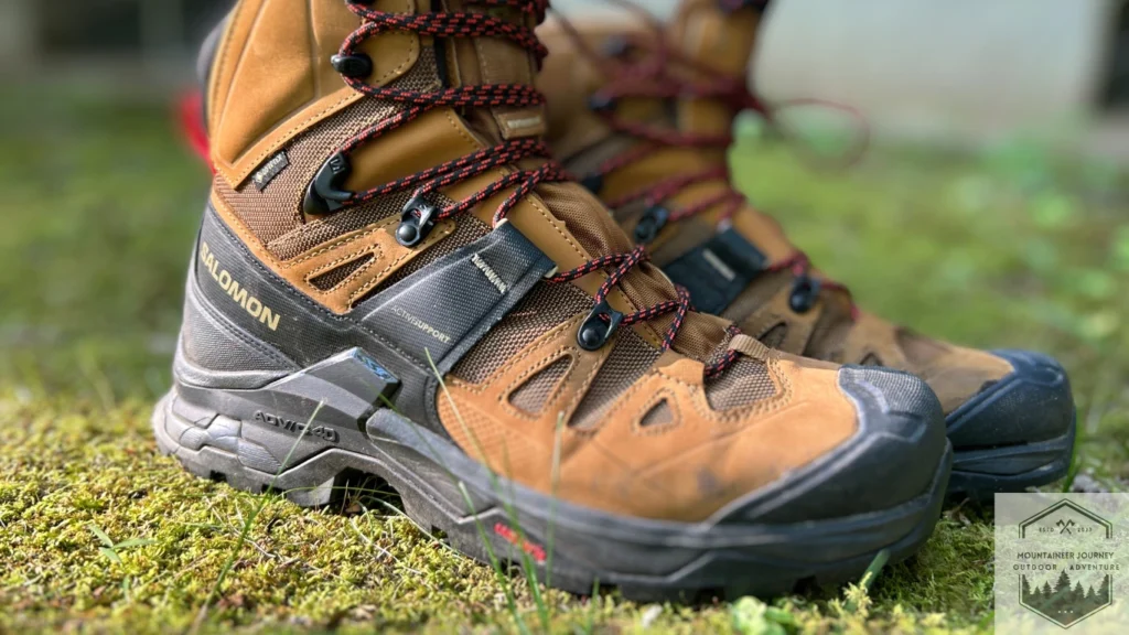 Salomon Quest 4 in mossy grass, had one of the best overall protection scores