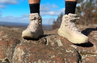 standing on a rock with kaha 3's