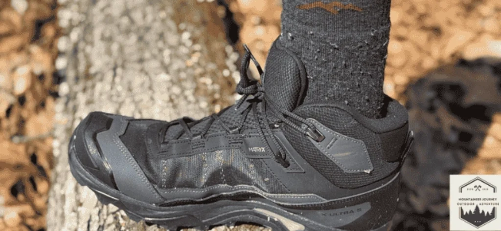 Salomon X Ultra 5 side view showing the new Matryx upper