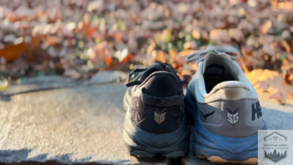 speegoat 5 next to 6 heel to heel comparision