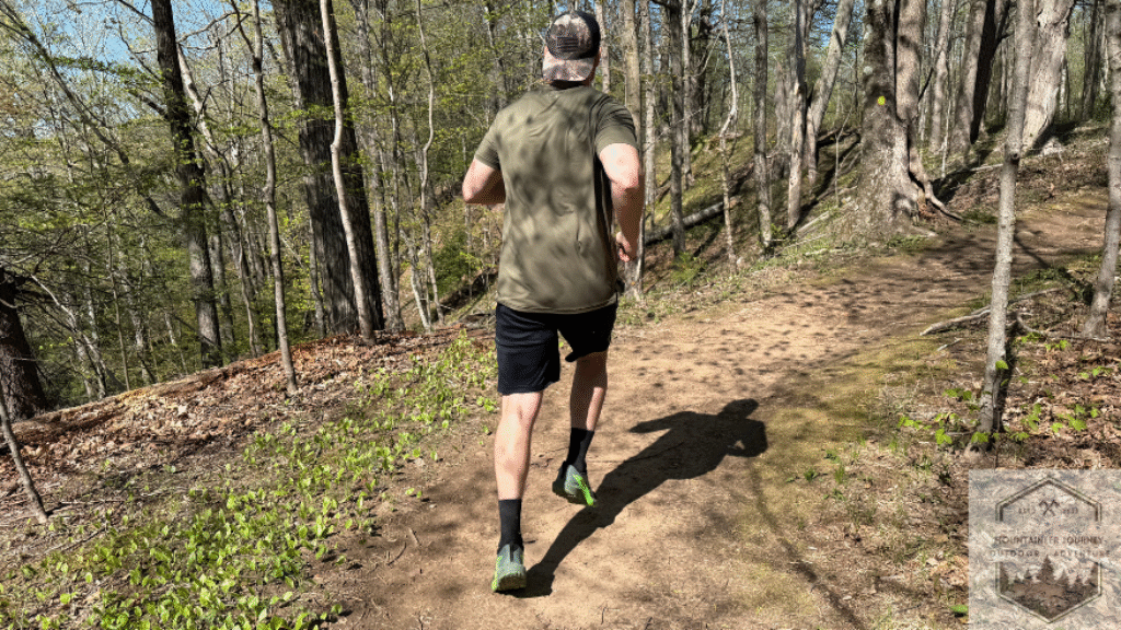 testing the torsional stability of the sense ride 5 on uphill terrain