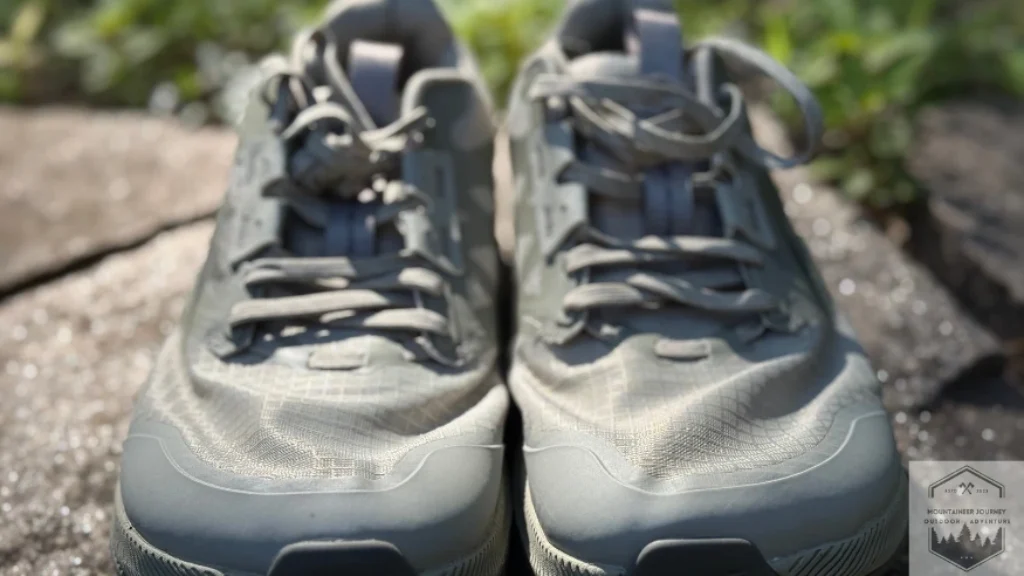 front view of the shoes