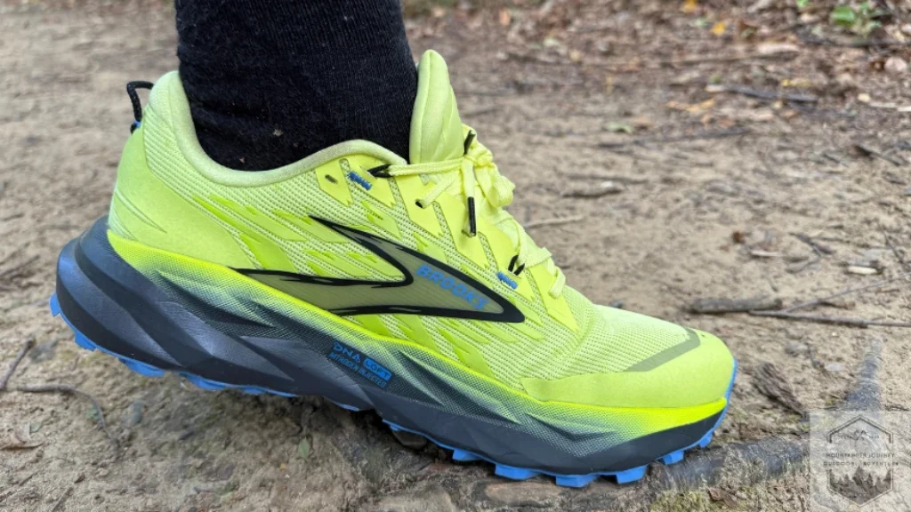 Testing forefoot flexion in the Cascadia 19