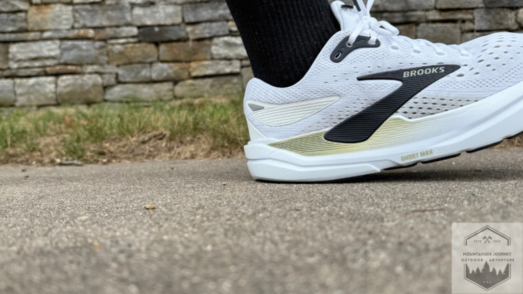 testing heel compression on hard ground