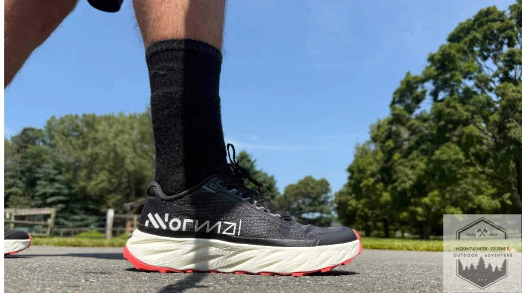 Running on gravel with the NNormal Kjerag 2