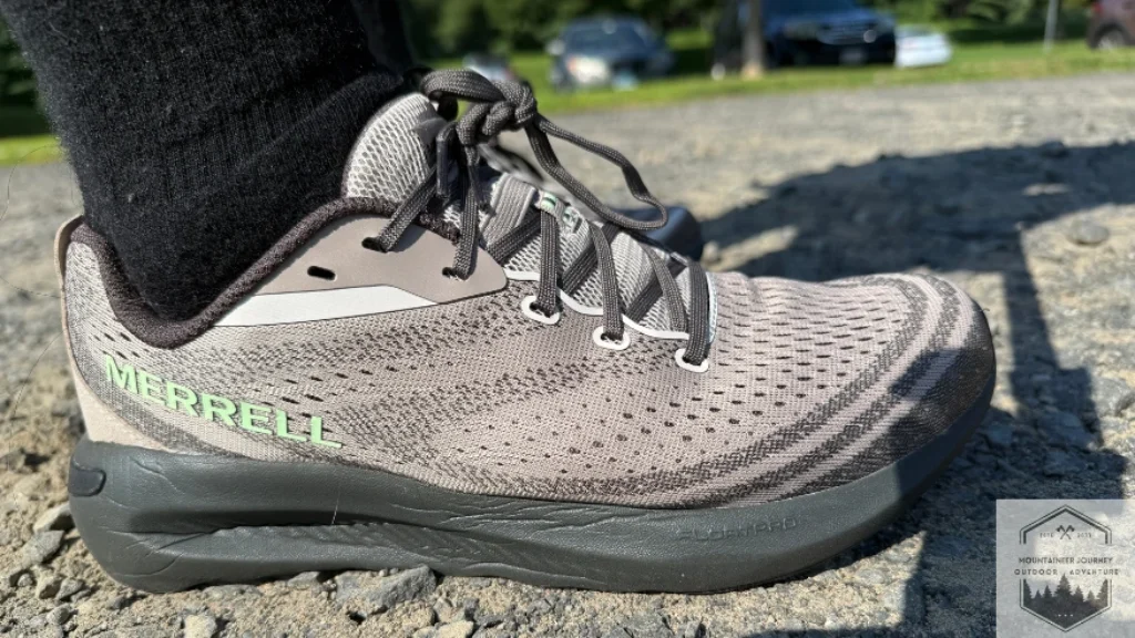 The morphlite's upper is extremely lightweight and breathable