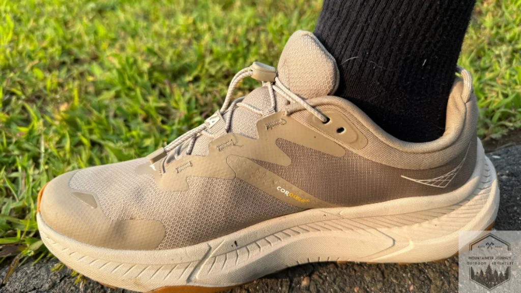 side view of the cordura upper
