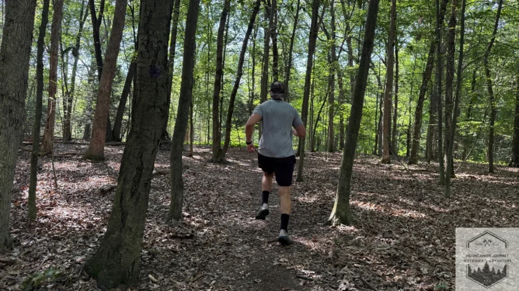 Testing out the Merrell Morphlite on the trail