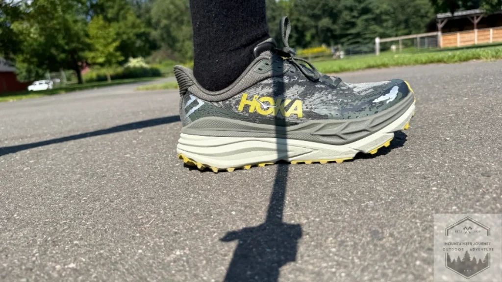 testing stability on asphalt path