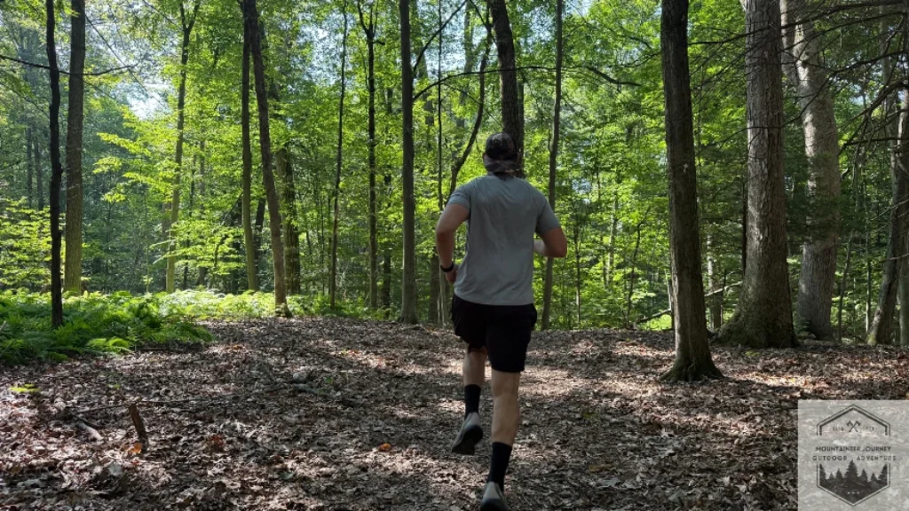 Testing the morphlite on dirt packed trails which were not great traction-wise