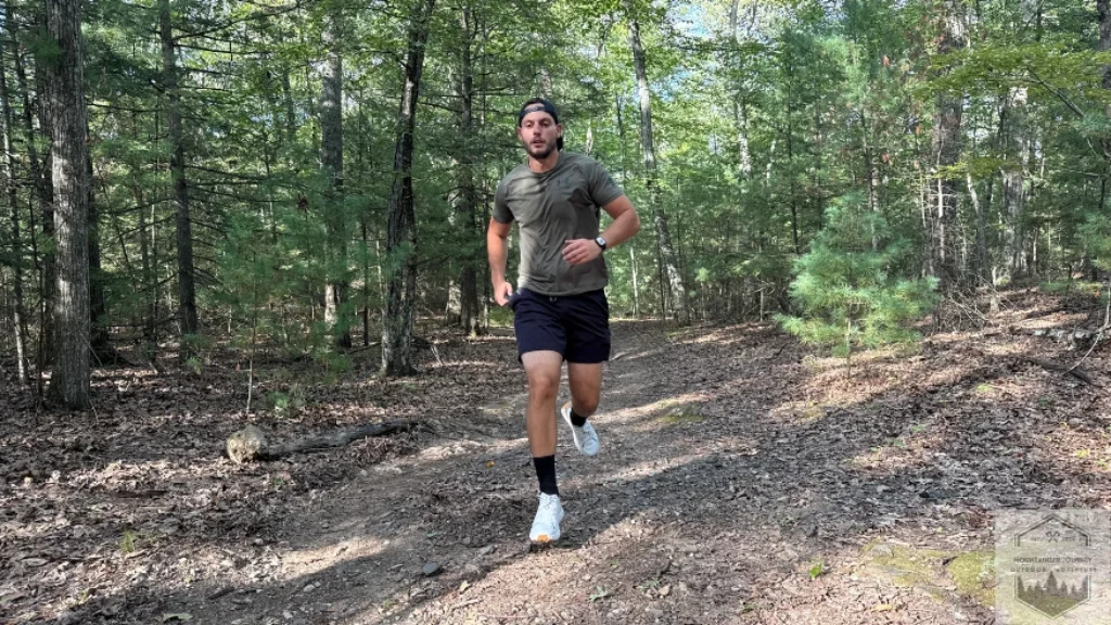 Testing the traction of the Norda 001 on uphill terrain