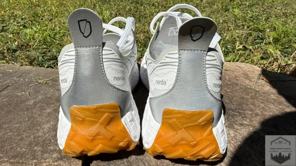 hindfoot view of the shoe