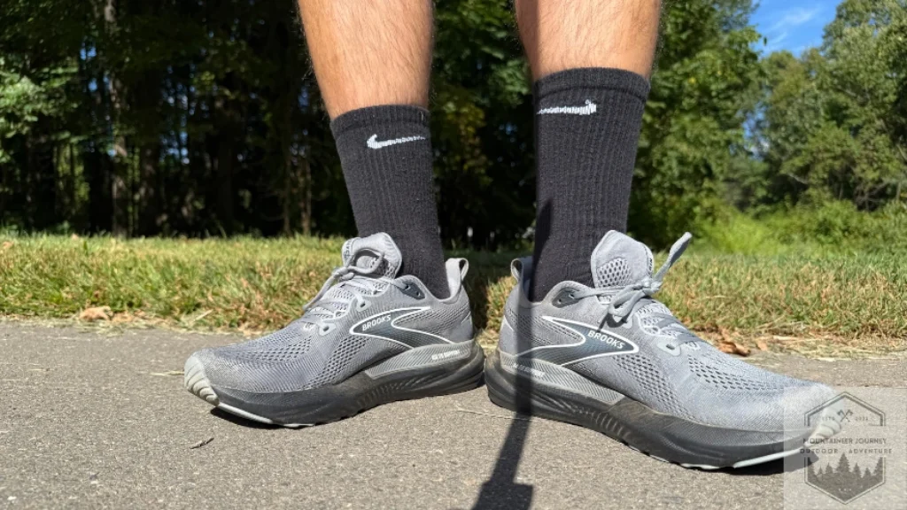 Front view of the glycerin 22 standing on concrete