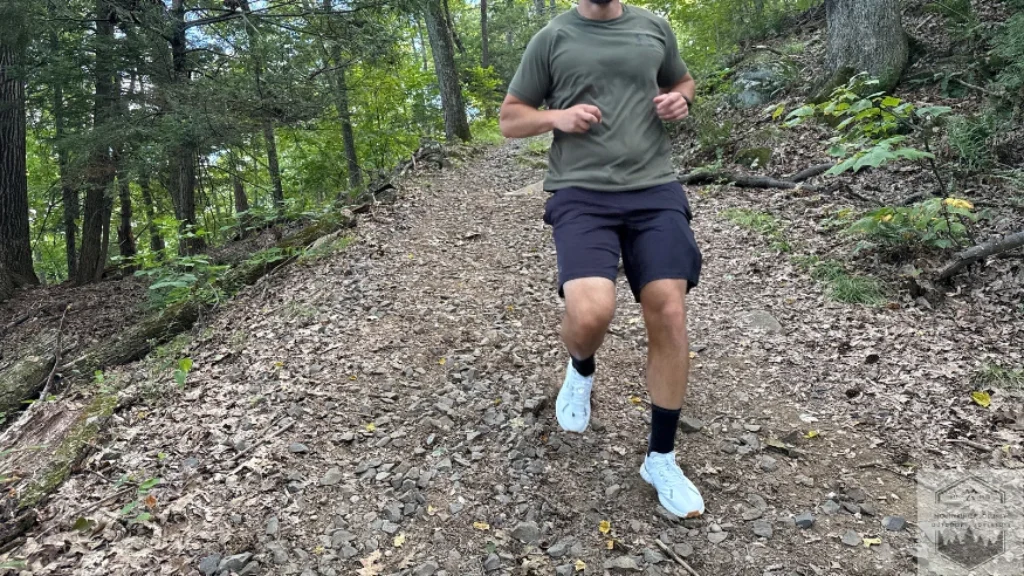 descending on rocky terrain with the norda 001