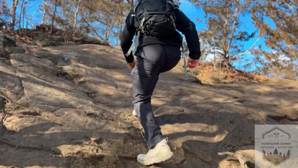 Testing the Kaha 3 on uphill rocky terrain