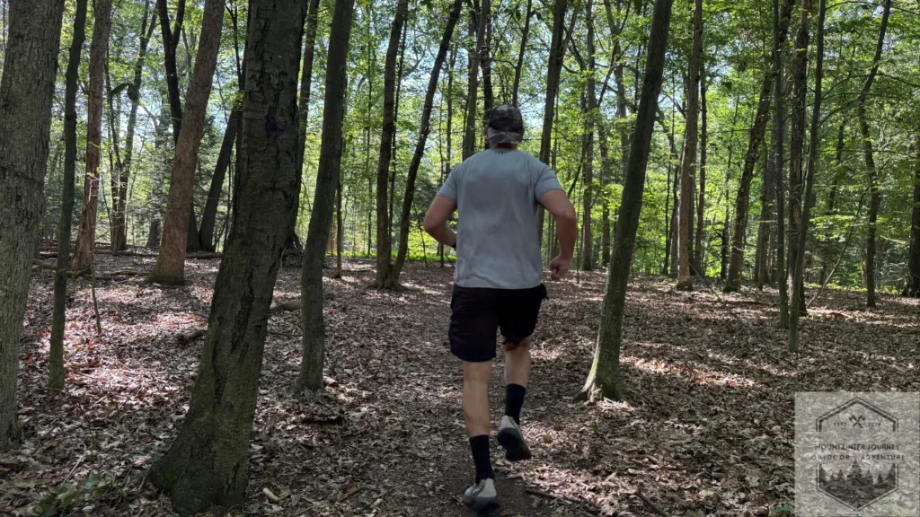 Running on dirt-packed trails with the Nova 4