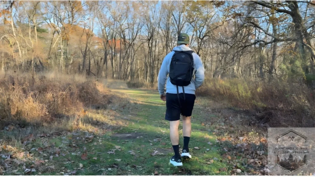 Testing out the Bondi 9 on a light trail.