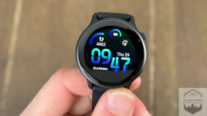 Vivoactive 6 wach face home screen