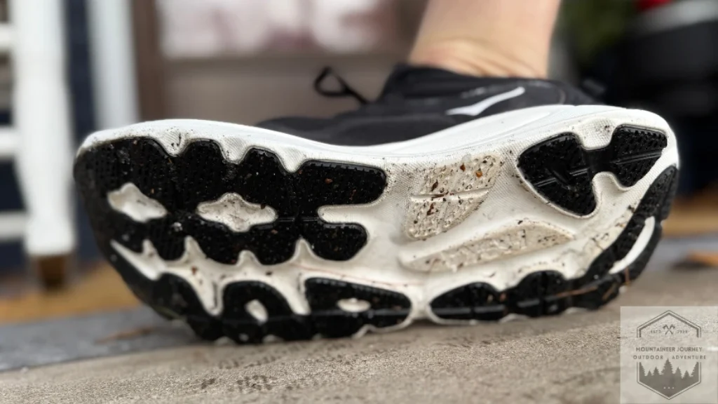 view of durabrasion outsole on Gaviota 6