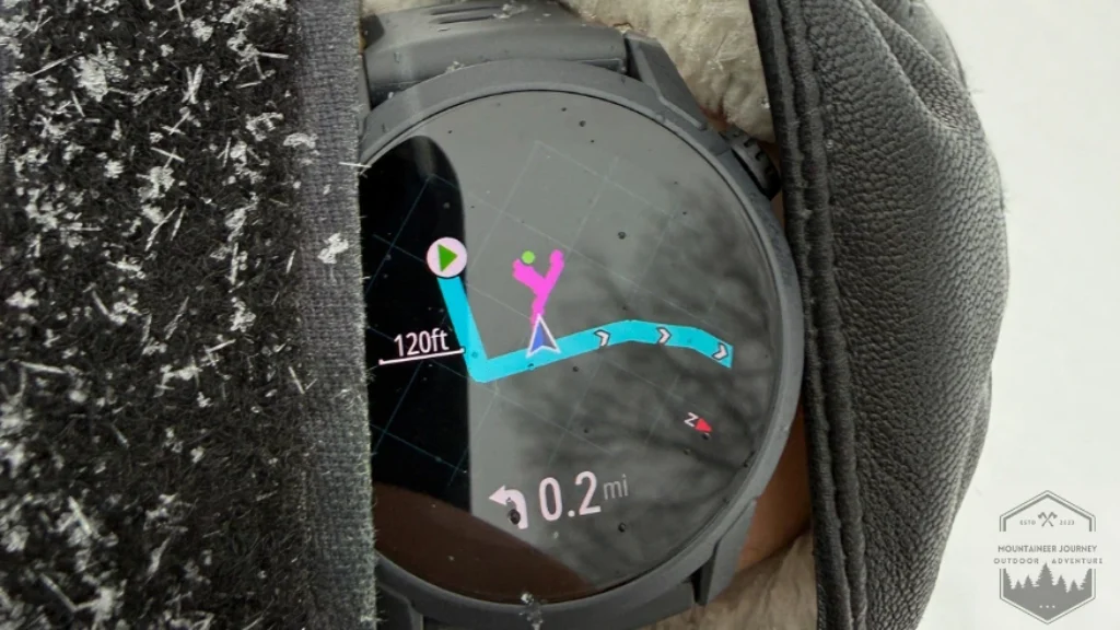 Coros Pace 4 accurate detection of off-route alerts on breadcrumb GPS