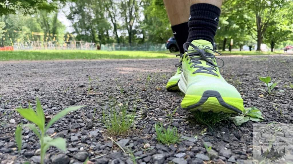 neutral stability noted during testing on gravel.